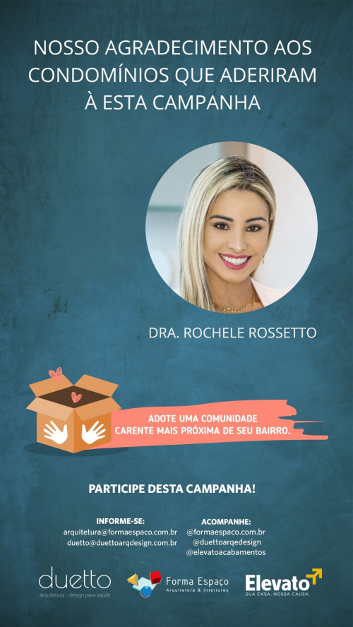 Adote uma comunidade carente próxima de seu bairro