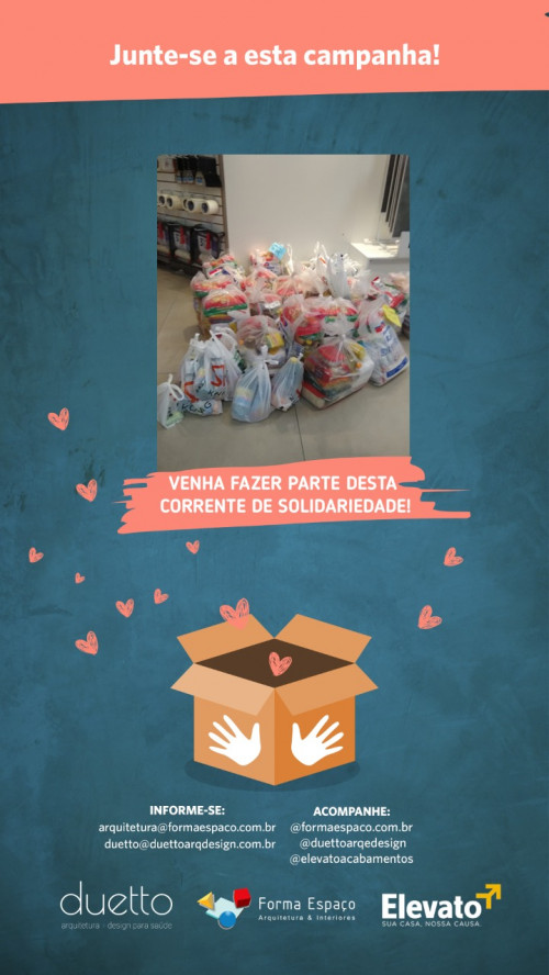 Adote uma comunidade carente próxima de seu bairro