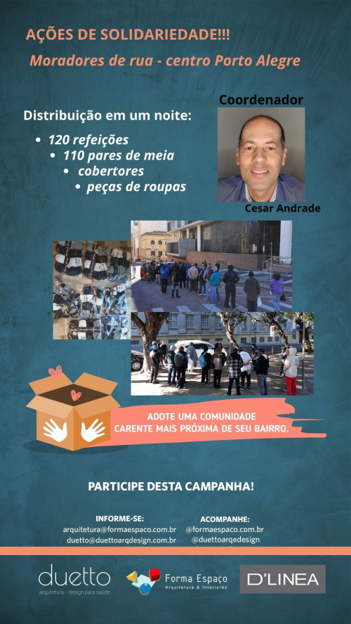 AÇÕES DE SOLIDARIEDADE