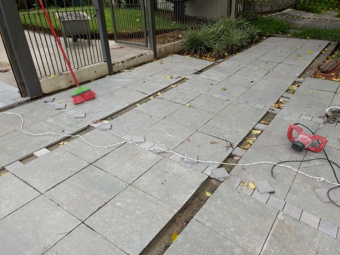 Obras revestimento piso