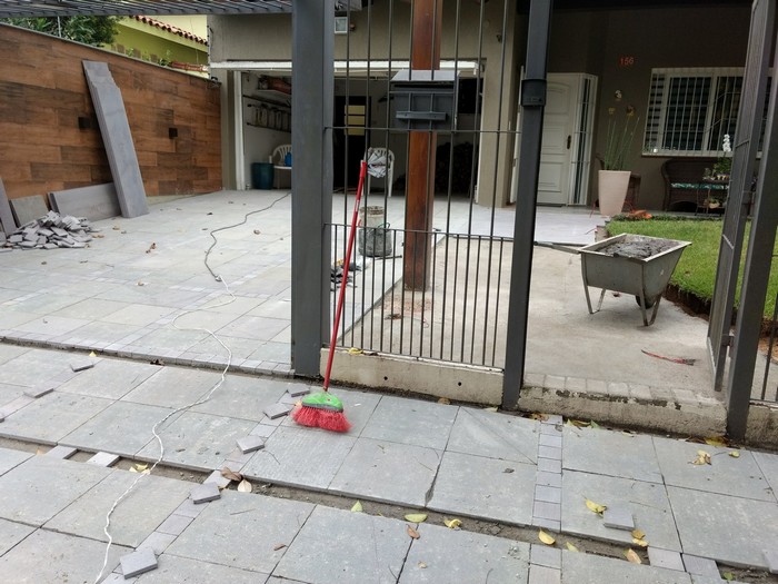 Obras revestimento passeio