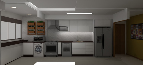 Cozinha apartamento VM